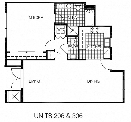 Units 206, 306